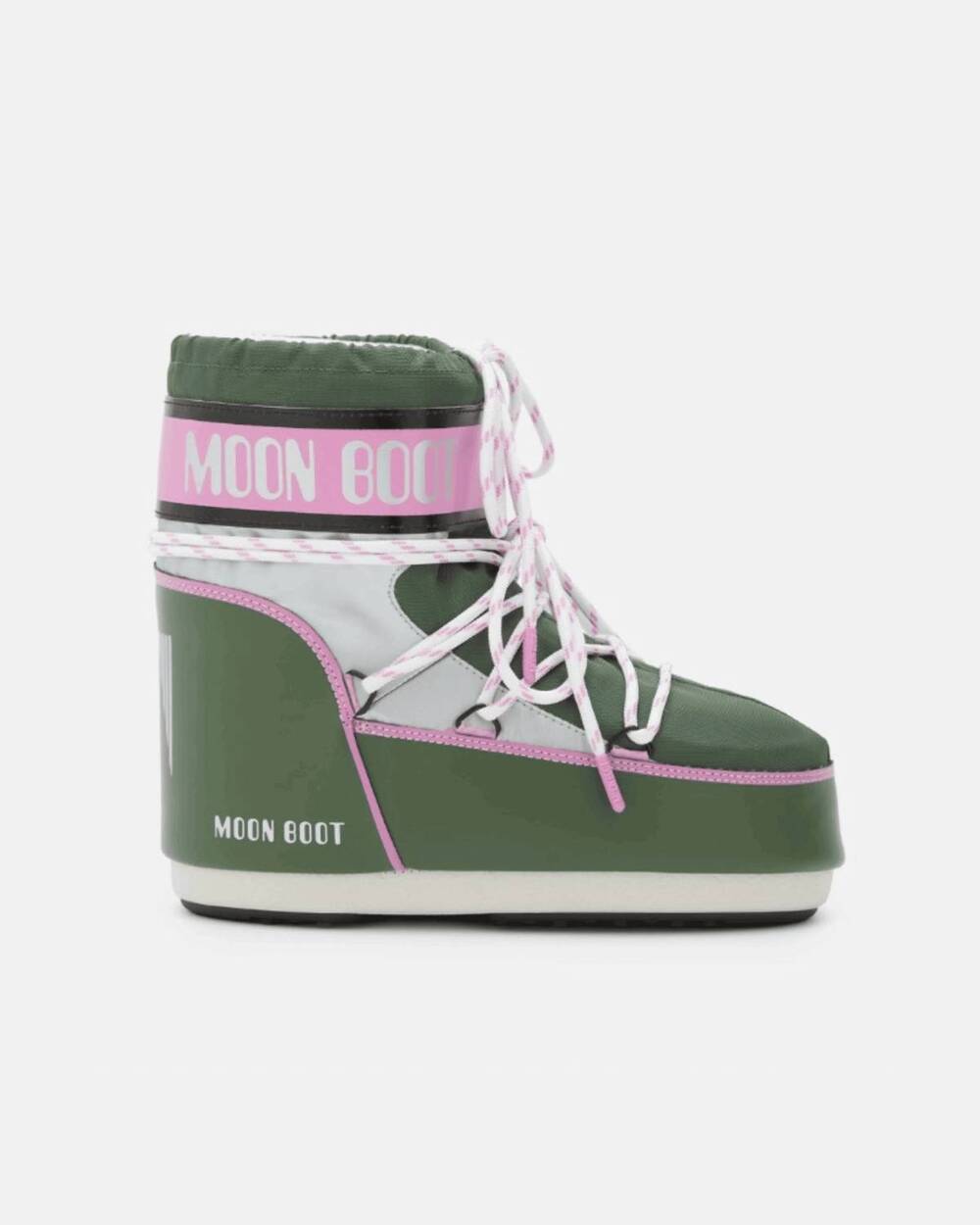 NEW MOON BOOT women's icon low space racing boots in green